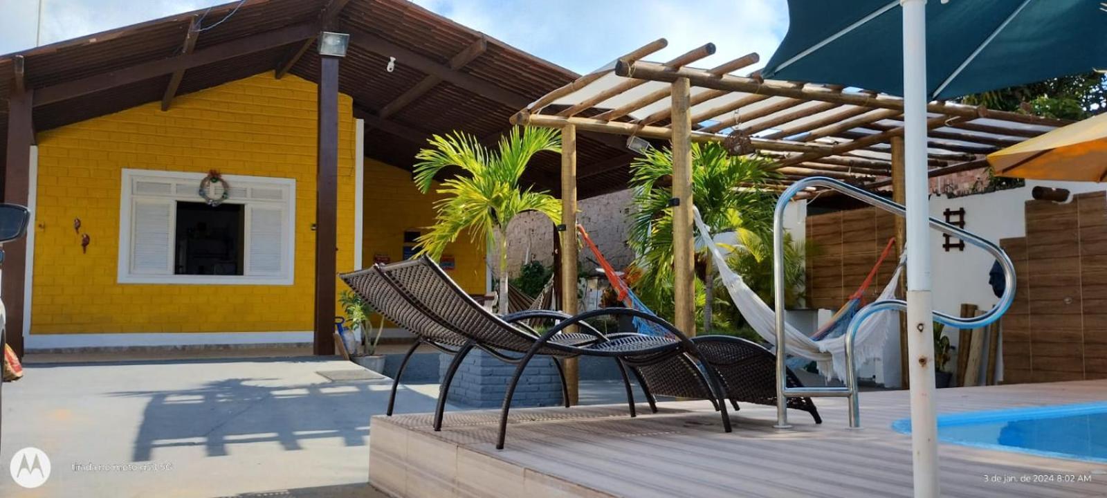 Casa Na Ilha Da Croa/Barra De Santo Antonio Villa Exteriör bild